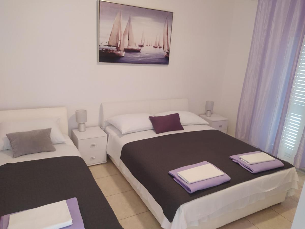 Apartmani Trubi 3 Vodice Buitenkant foto